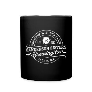 Halloween Gift Witches Brew Witch Hocus Pocus - Full Colour Mug - black - Front