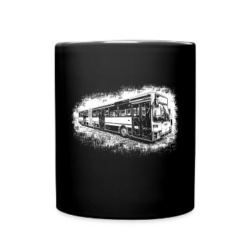 ' O 405 G Bus Regular Service Bus - Full Colour Mug - black - Front