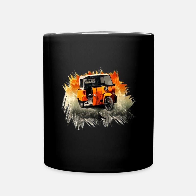 Krause Duo - DDR - Moped - Tasse einfarbig - Schwarz