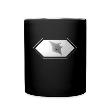 Manta - Tasse einfarbig - Schwarz - Vorne