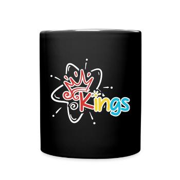 Kings Crown Atom T-Shirt - Tasse einfarbig - Schwarz - Vorne