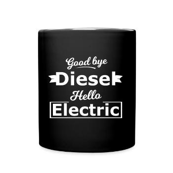 Good Bye Voitures Diesel - Mug uni - noir - Devant