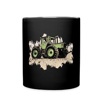 MB trac 1300 turbo | Tractor - Full Colour Mug - black - Front