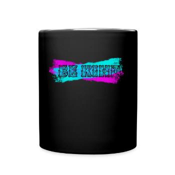 BE KIND - Tasse einfarbig - Schwarz - Vorne