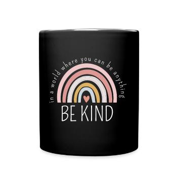 BE KIND - Full Colour Mug - black - Front