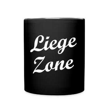 Die Ruhe Couch - Tasse einfarbig - Schwarz - Vorne