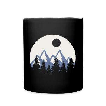 Travel - Tasse einfarbig - Schwarz - Vorne