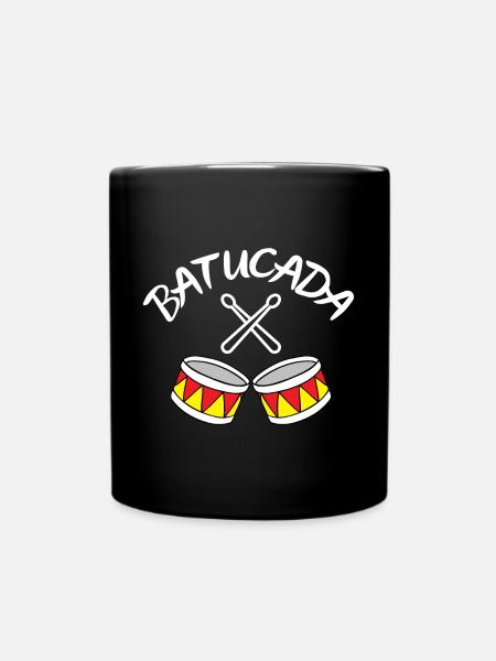 batucada, percussion, tambour - Mug uni - noir