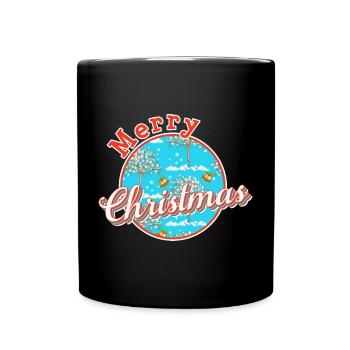 Merry christmas xmas - Mug uni - noir - Devant