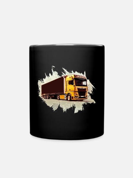 CAMION - Mug uni - noir