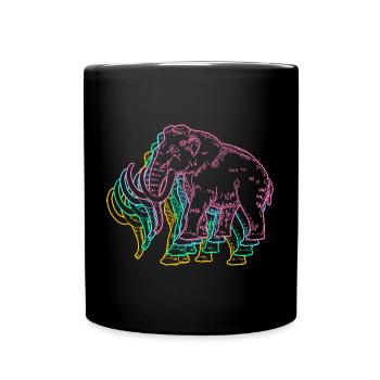 Mammoth - Full Colour Mug - black - Front