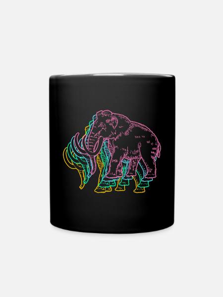 Mammut - Tasse einfarbig - Schwarz