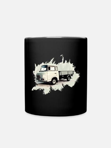 BARKAS B1000 Pritschenwagen - Tasse einfarbig - Schwarz