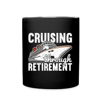 Croisière Croisière Vacances Croisière en famille - Mug uni - noir - Devant