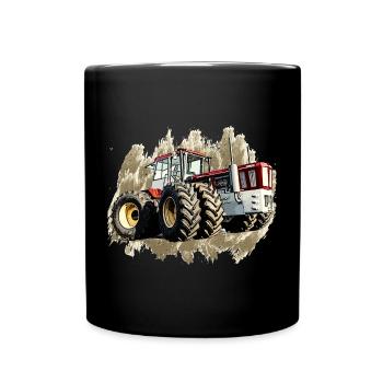 Tractor Giant - Full Colour Mug - black - Front