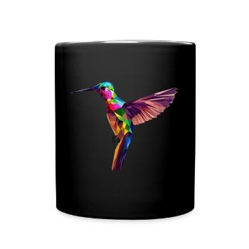 Hummingbird - Full Colour Mug - black - Front