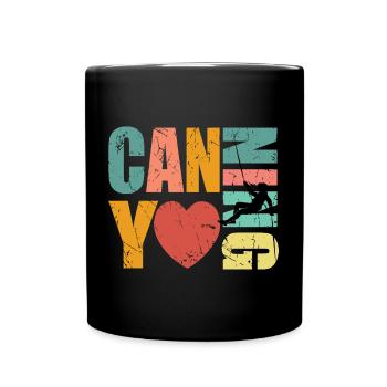 Canyoning Lover Canyoneer - Full Colour Mug - black - Front