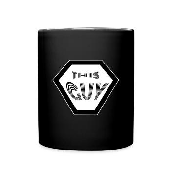 This Guy White Black Coach Success Gamer - Full Colour Mug - black - Front
