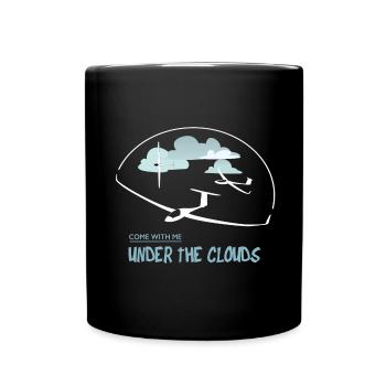 UNDER THE CLOUDS - Mug uni - noir - Devant