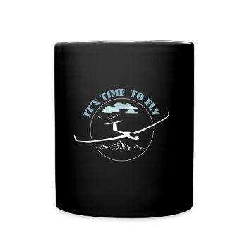 IT'S TIME TO FLY - Mug uni - noir - Devant