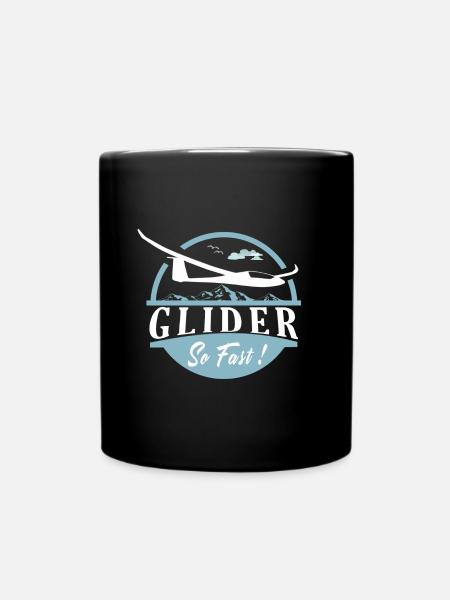 GLIDER SO FAST ! - Mug uni - noir
