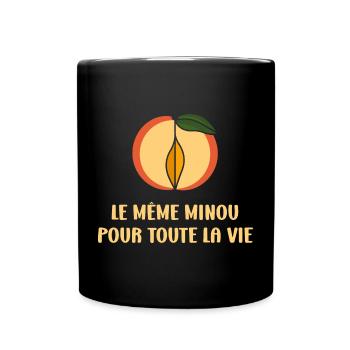 EVG Le Même Minou pour toute la vie - Mug uni - noir - Devant