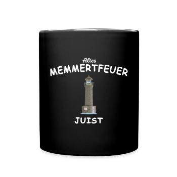 Juist Lighthouse, Memmert Fire, North Sea - Full Colour Mug - black - Front