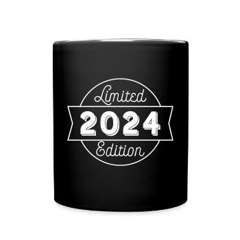 2024 - Tasse einfarbig - Schwarz - Vorne