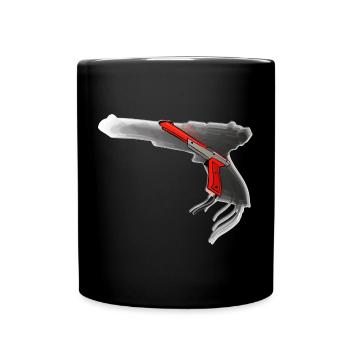 Gun - Spiel weiter und Entenjagd spielen - Tasse einfarbig - Schwarz - Vorne