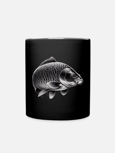 Carpe miroir - Mug uni - noir