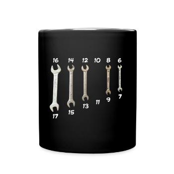 Immer verloren - Tasse einfarbig - Schwarz - Vorne