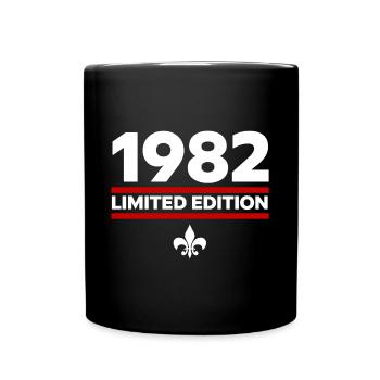 Édition limitée de 1982 - Mug uni - noir - Devant