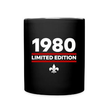 1980 Limited Edition - Full Colour Mug - black - Front