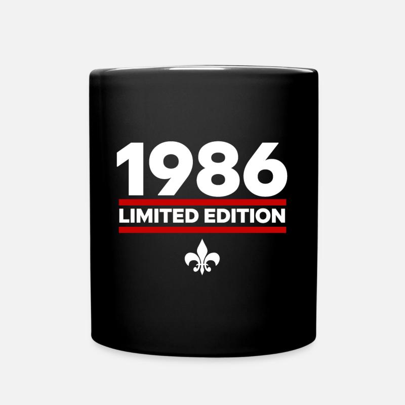 1986 Édition limitée - Mug uni - noir