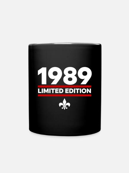 1989 Limited Edition - Tasse einfarbig - Schwarz