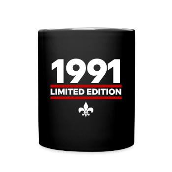 1991 Limited Edition - Tasse einfarbig - Schwarz - Vorne