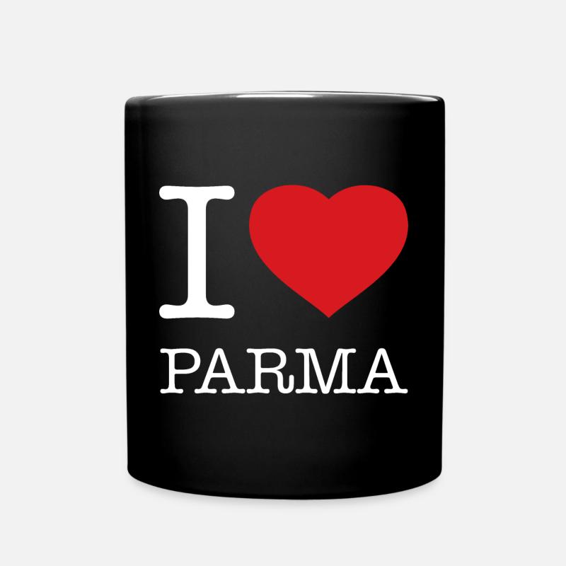 I LOVE PARMA - Tasse einfarbig - Schwarz