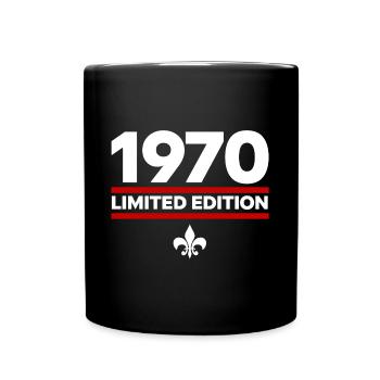 1970 Limited Edition - Tasse einfarbig - Schwarz - Vorne