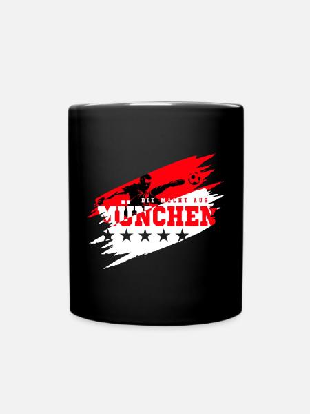 Le pouvoir d’un fan de football munichois - Mug uni - noir