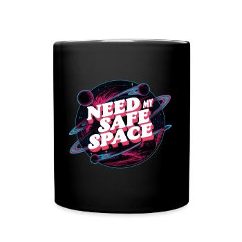 J’ai besoin de mon espace sûr, d’un espace libre - Mug uni - noir - Devant