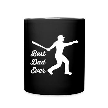 Baseball - Full Colour Mug - black - Front