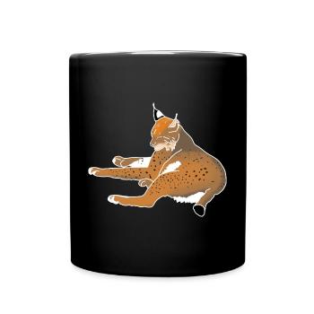 Lynx - Full Colour Mug - black - Front
