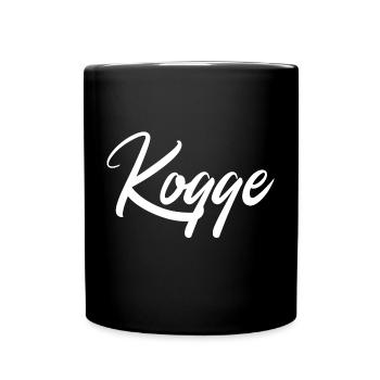 Kogge - Tasse einfarbig - Schwarz - Vorne