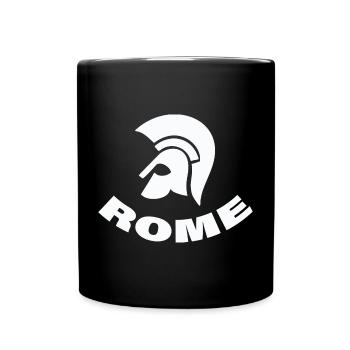 ROME - Tasse einfarbig - Schwarz - Vorne