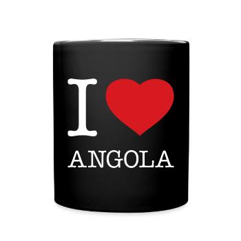 J’ADORE L’ANGOLA - Mug uni - noir - Devant