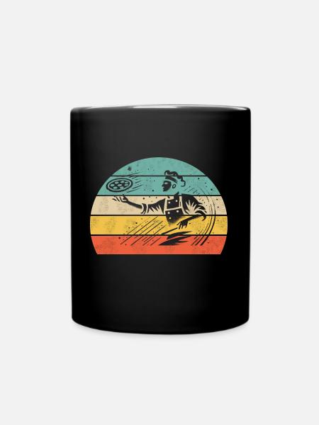 Pizzeria Art Pizza Maker - Full Colour Mug - black