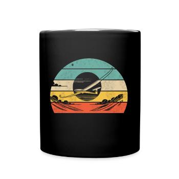 Élégance du planeur - Mug uni - noir - Devant
