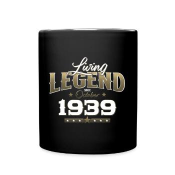 85e anniversaire Légende Octobre 1939 Volume 39 - Mug uni - noir - Devant