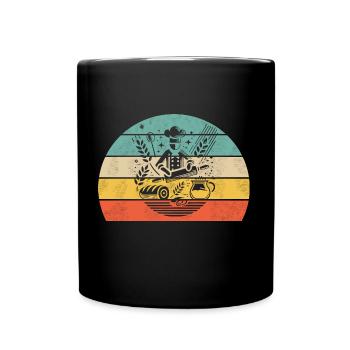 Boulanger - Mug uni - noir - Devant