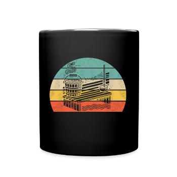 Design de sauna – pour les amateurs de relaxation - Mug uni - noir - Devant